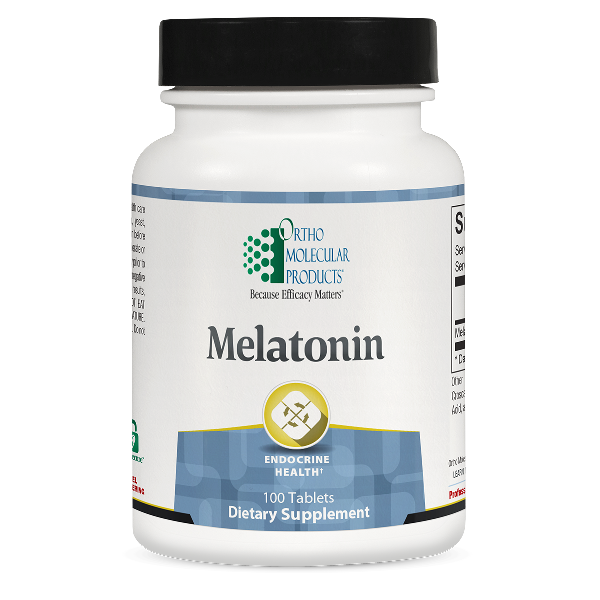 Ortho Molecular Melatonin, 100 tablets