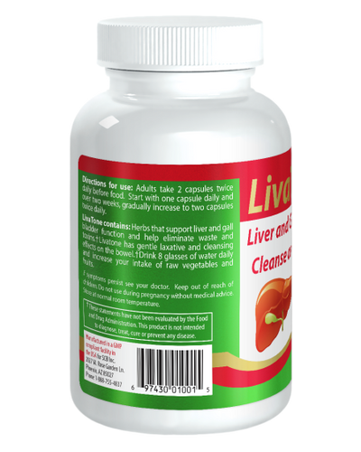 Livatone Liver & Gallbladder Cleanse Support, 240 count